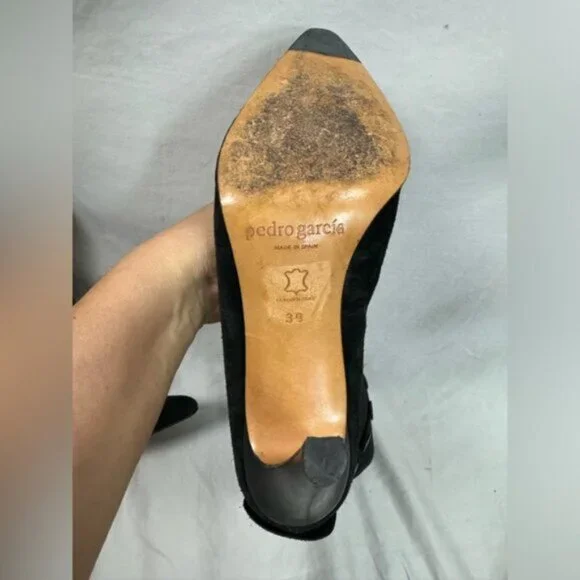 Pedro Garcia Suede Boot Black - Picture 5 of 6